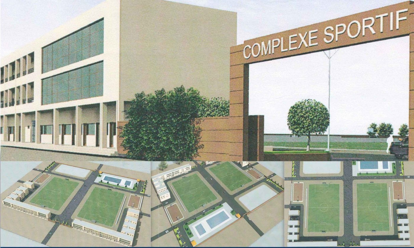 Projet de complexe sportif de l'A2F à Louga